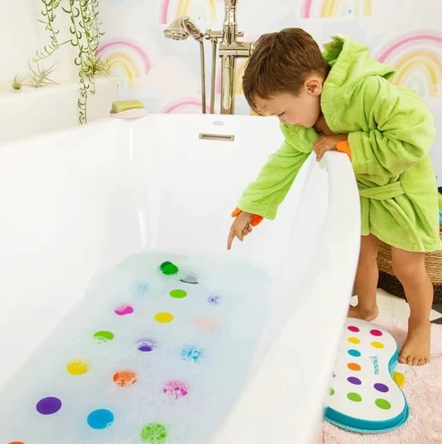 Alt view image 7 of 7 - ® Dots Non-Slip Bath Mat for Children