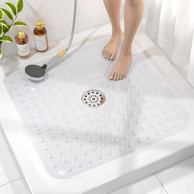 Main image of Transparent PVC Anti-Slip Bathroom Floor Mat