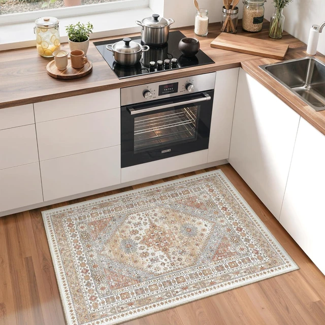 Alt view image 4 of 7 - Zesthome Non-Slip Small Washable Entryway Rug