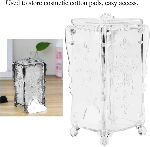 Alt view image 4 of 7 - Nail Art Wipes & Tools, Acrylic Cosmetic Organizer for Makeup Cotton Pads