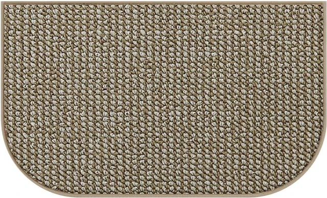 Main image of Anti-Slip Washable Semicircular Floor Mat for Kitchen Sink Area