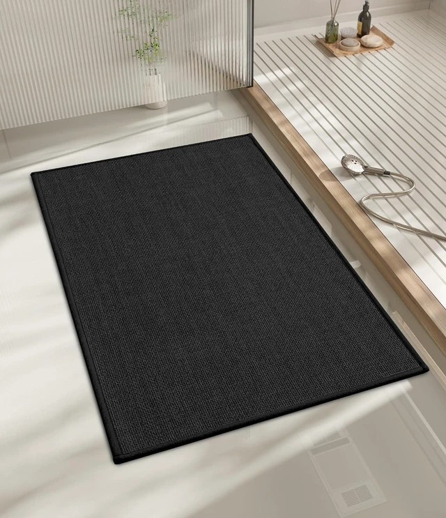 Main image of Chakme Ultra Thin Non Slip Quick Dry Absorbent Bathroom Floor Rug Mat