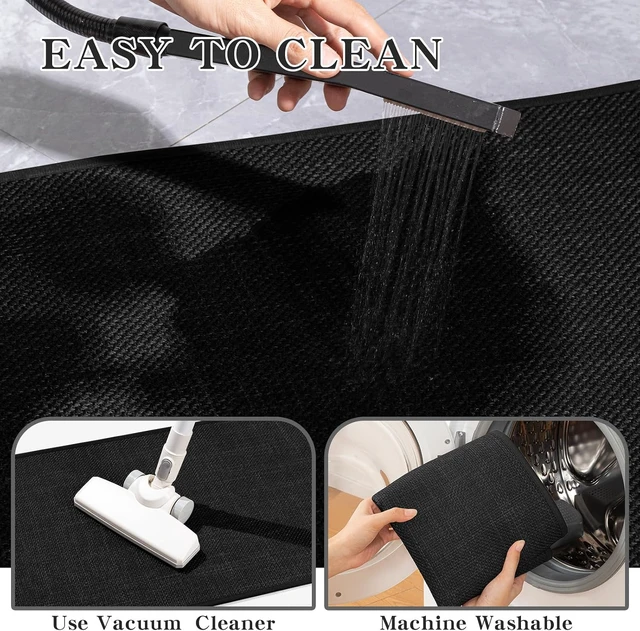 Alt view image 7 of 7 - Chakme Ultra Thin Non Slip Quick Dry Absorbent Bathroom Floor Rug Mat