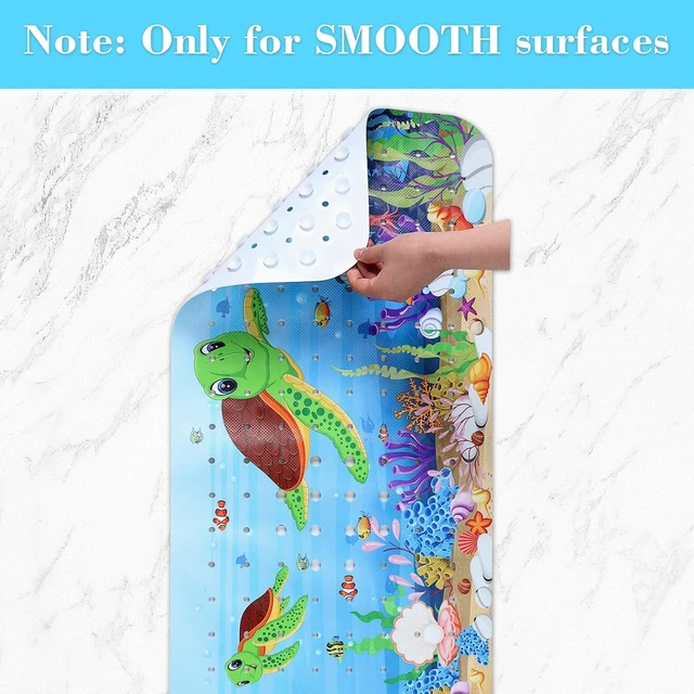 Alt view image 4 of 6 - Cute Non-Slip Turtle Pattern Bathtub Mat