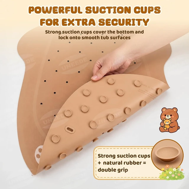 Alt view image 3 of 7 - Anti-Slip Bath Mat for Children