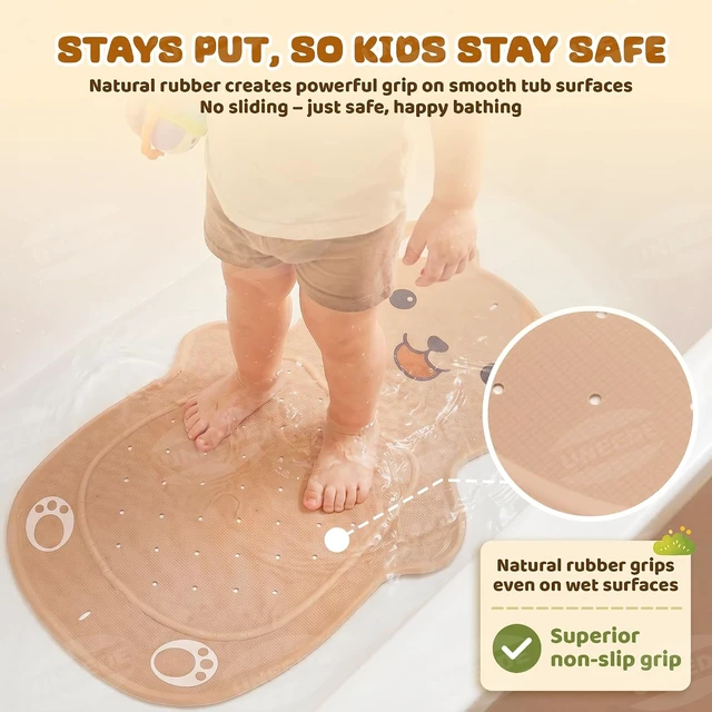 Alt view image 4 of 7 - Anti-Slip Bath Mat for Children