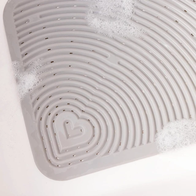 Alt view image 3 of 7 - Cushioned Non-Slip Baby Bath Mat with Soft Spot
