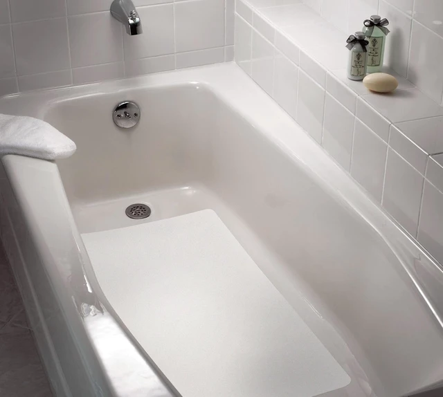 Alt view image 2 of 3 - DN7050 Home Care Bathtub Safety Glacier Tread Mat