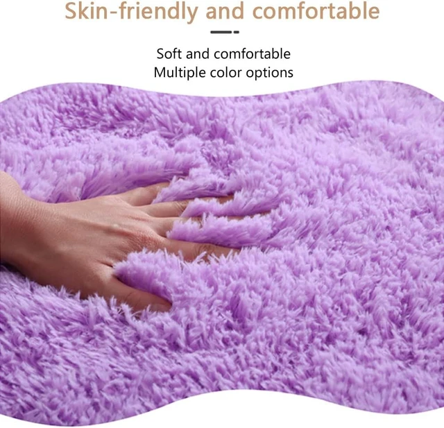 Alt view image 6 of 6 - Soft Bath Mats for Tub, Includes Toilet Lid Cover and Contour Mat, Non-Slip Bathroom Rug Set