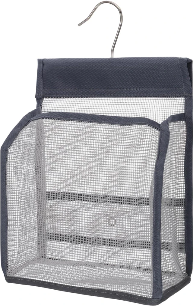 Main image of Bathroom Storage for Dorm Gym Travel RV Swimming, Portable Mesh Hanging Shower Organizer Bag