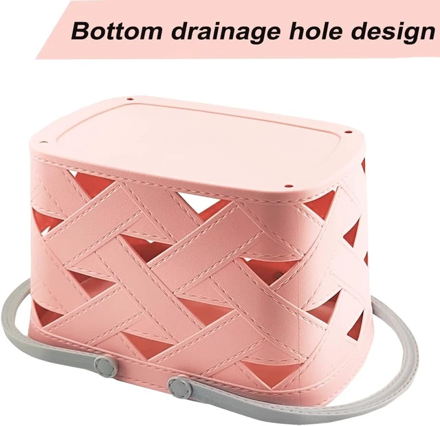 Alt view image 3 of 6 - Garden & Camping, Kitchen, Dorm, Multi-Purpose Storage Basket for Bathroom, Portable Plastic Shower Caddy with Handle