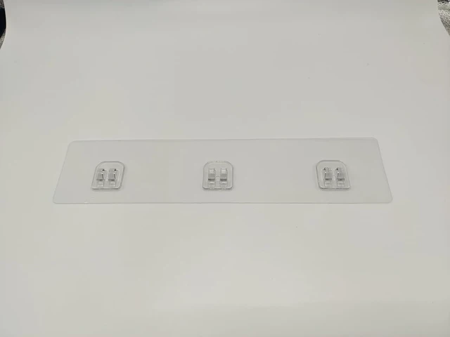 Alt view image 2 of 7 - Heavy Duty Wall Mount Shower Caddy Replacement Adhesive Strips for Storage Shelves