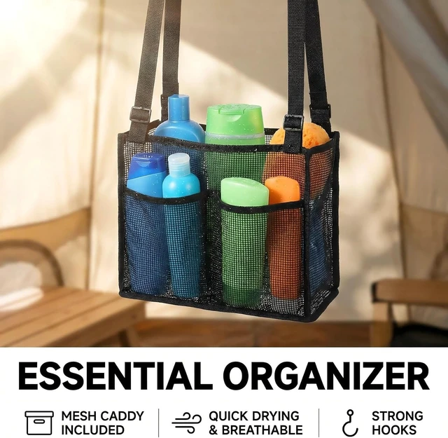 Alt view image 3 of 7 - Beach & Swimming with Adjustable Switch and Removable Nozzle, Hiking, Portable Solar Shower Bag for Outdoor Camping