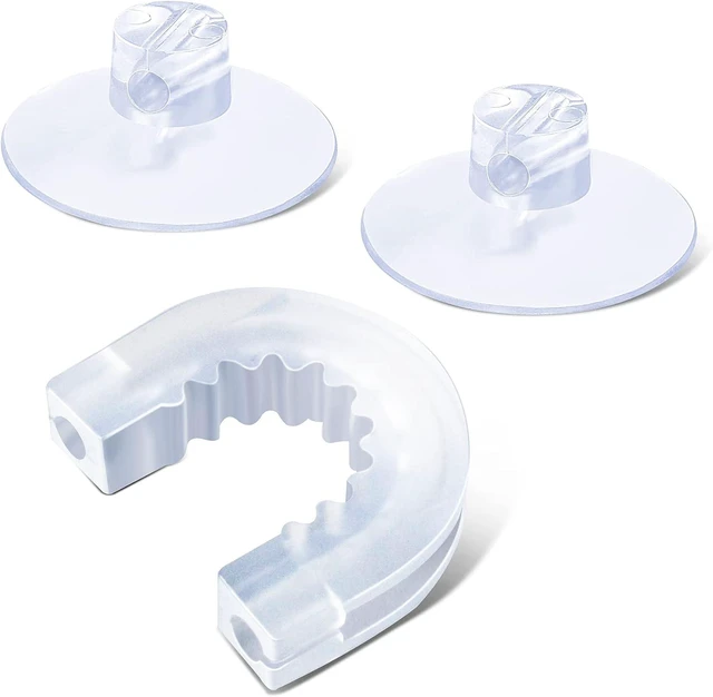 Main image of U-Shaped Bathroom Shower Caddy Connector Sucker Link