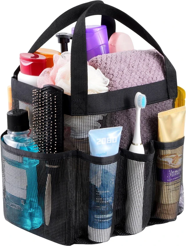 Main image of Portable Mesh Shower Caddy for Dorm Room Essentials