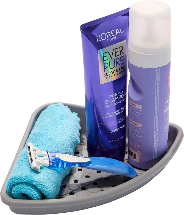 Main image of Bathroom Corner Organizer Rack