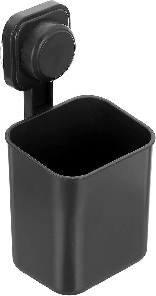 Main image of Toothpaste and Razors, Holds Toothbrushes, Wall Mounted Suction Cup Shower Caddy Organizer for Bathroom & Kitchen
