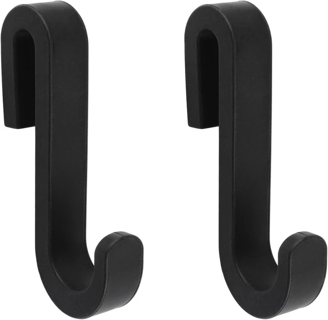 Main image of No Drill Over Door Towel Hooks Silicone Frameless Glass Shower Caddy Hangers for Bathroom Kitchen