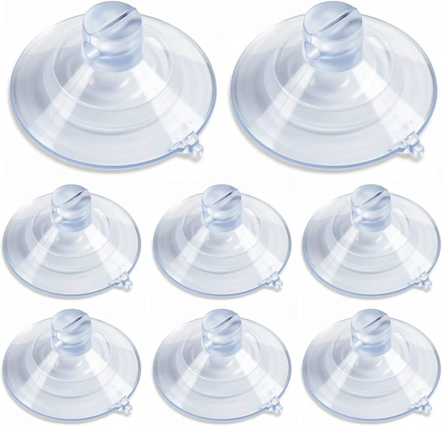 Main image of Thickened Dual-Layer Connectors Compatible with Zenna Home and Simple Houseware Wire Racks, Replacement Suction Cups for Shower Caddy