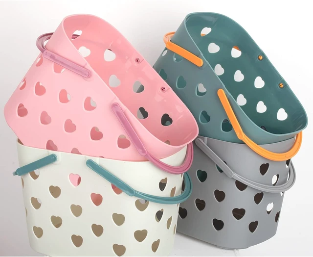 Alt view image 5 of 6 - Plastic Portable Shower Organizer Basket with Handle