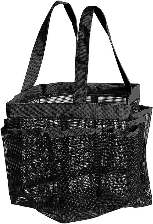Main image of Quick-Dry Shower Caddy Organizer for Shampoo Conditioner Soap and Bathroom Essentials, Portable Oxford Hanging Toiletry Bag with 7 Mesh Pockets