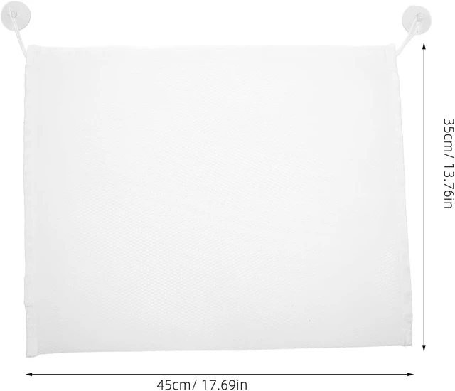 Alt view image 5 of 7 - Quick Dry Bathtub Organizer Net, Baby Bath Toy Storage Mesh Bag with Suction Hook