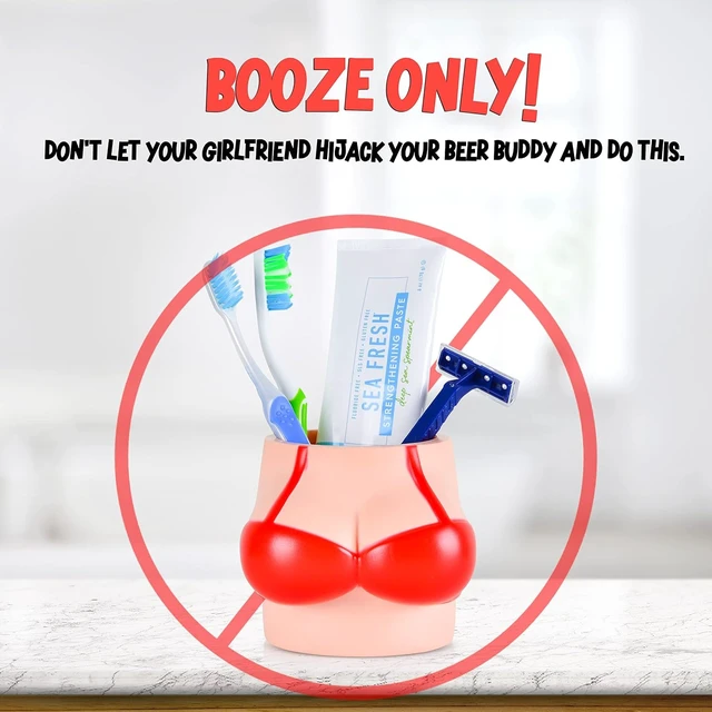 Alt view image 5 of 7 - Silicone Suction Cup Shower Beer Can Holder - Bathroom Drink Accessory for Bath Tub & Shower | Unique Gift Idea for Cold Brew Enthusiasts