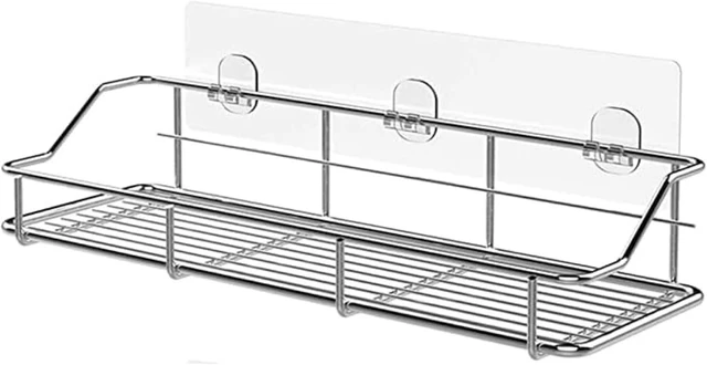 Alt view image 3 of 3 - Adhesive Mounting Kit for Bathroom Shower Caddy Storage Rack