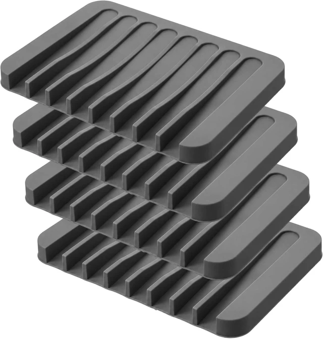 Main image of Silicone Soap Bar Rack for Sink & Dish Area