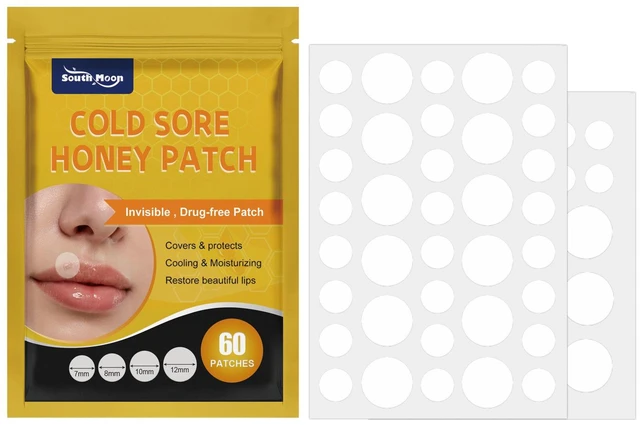 Main image of Hydrocolloid Lip Care Patches for Cold Sore Relief and Healing