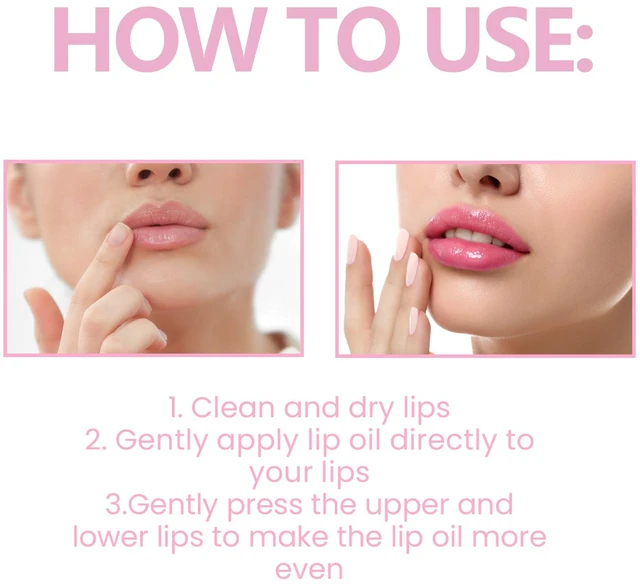 Alt view image 6 of 6 - Non-Stick Cup Moisturizing Balm with Water-Lip Pattern Effect, Hydrating Color-Changing Lip Oil