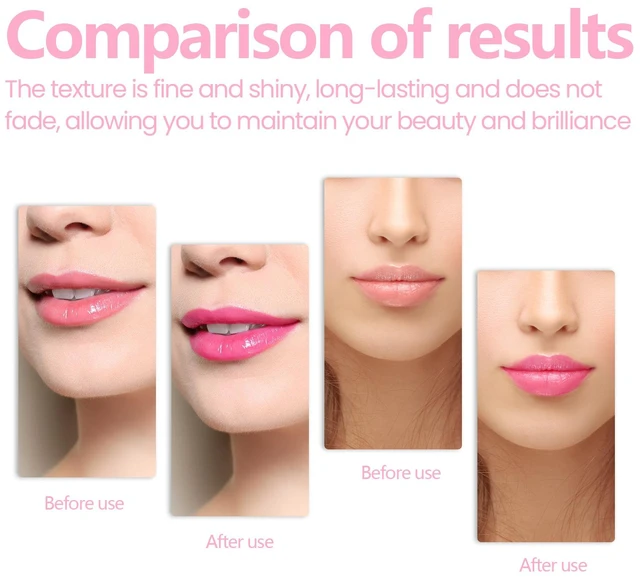 Alt view image 3 of 6 - Non-Stick Cup Moisturizing Balm with Water-Lip Pattern Effect, Hydrating Color-Changing Lip Oil