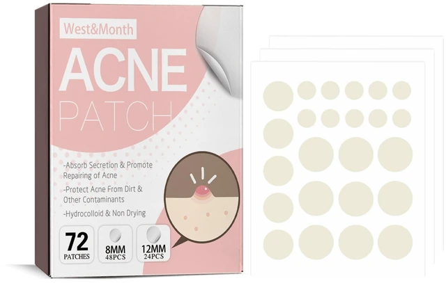 Main image of West & Month Invisible Breathable Acne Patches for Spot Concealing and Skin Repair