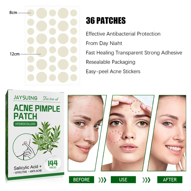 Alt view image 4 of 6 - Invisible Waterproof Acne Pimple Patch for Skin Lightening and Anti-Acne Care