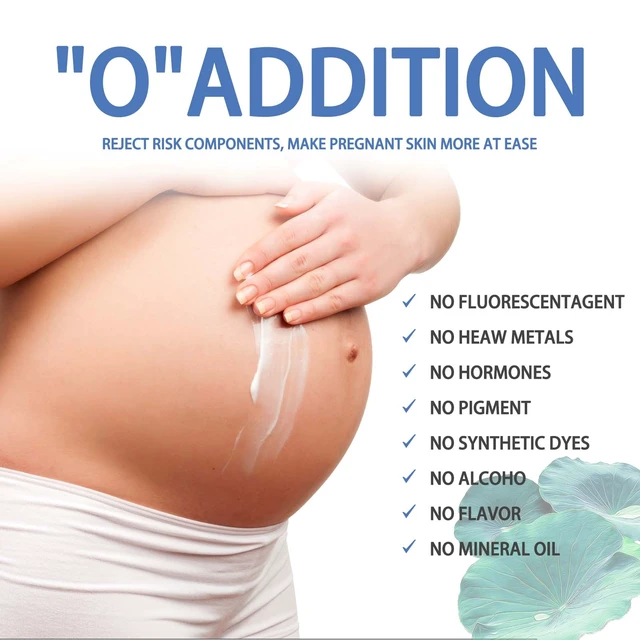 Alt view image 3 of 6 - Maternity & Postpartum Body Cream - Gentle Skin Tightening & Smoothing Formula for Enhanced Texture