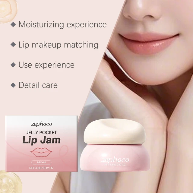 Alt view image 2 of 5 - Brown Jelly Hydrating Lip Balm for Dry Lips Care & Moisture