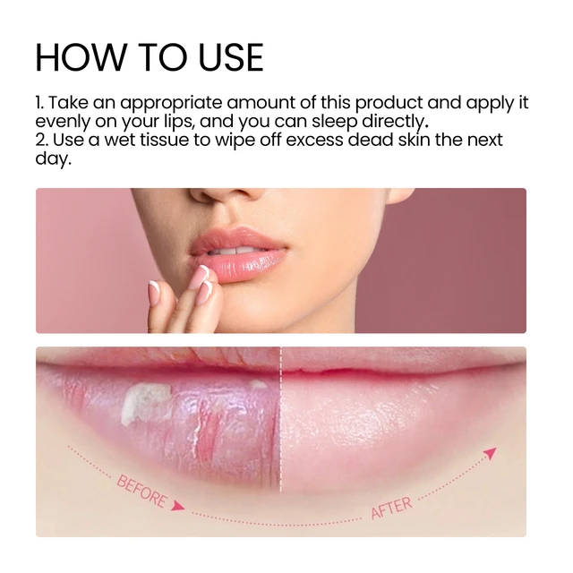 Alt view image 6 of 6 - Gentle Exfoliation for Smooth & Plump Lips, Overnight Lip Mask - Hydrating