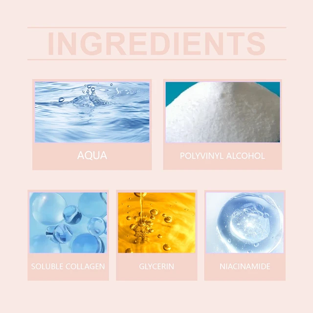 Alt view image 4 of 5 - Firming & Brightening for Delicate Facial Skin, Collagen Eye Patch Mask with Brush - Hydrating