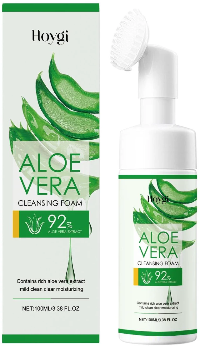 Main image of Aloe Vera Face Wash Gentle Deep Cleanser for Pores Hydrating Oil Control Moisturizing Non-Tightening