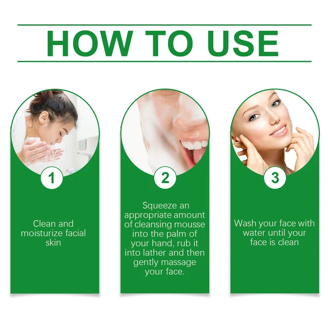 Alt view image 6 of 6 - Aloe Vera Face Wash Gentle Deep Cleanser for Pores Hydrating Oil Control Moisturizing Non-Tightening