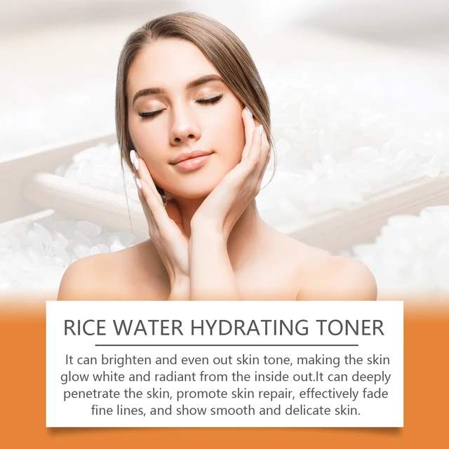 Alt view image 3 of 5 - Refreshing Facial Essence for Moisturizing Skin Care, Rice Extract Hydrating Toner