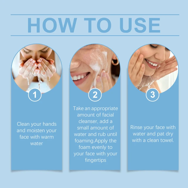 Alt view image 5 of 5 - Salicylic Acid Face Wash Gentle Acne Treatment Pore Refining Hydrating Refreshing Cleanser