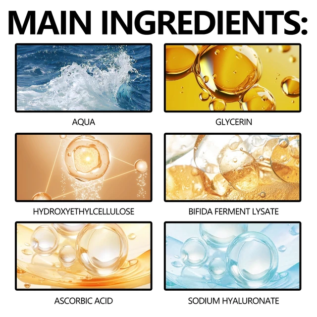 Alt view image 4 of 5 - Firming & Enhancing Skin Elasticity and Moisture, Nourishing, Gentle Facial Essence for Hydrating
