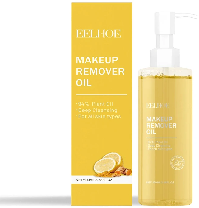 Main image of Ginger Lemon Cleansing Oil Gentle Makeup Remover for Skin Care Deep Pore Cleaning Refreshing Non-Tight Formula