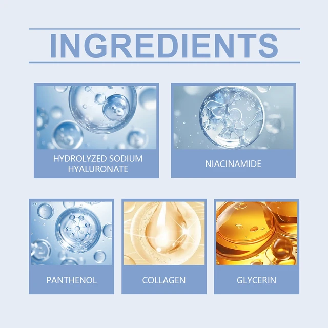Alt view image 4 of 5 - Collagen Soothing Facial Mask Boxed Hydrating Moisturizing Skin Elasticity Enhancer