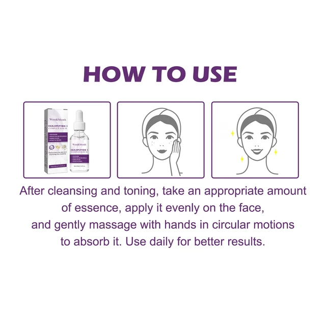 Alt view image 6 of 7 - Hydrating and Firming Essence, West & Month Tightening Anti-aging Serum Reduces Facial Wrinkles
