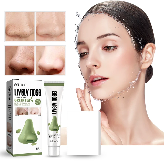 Alt view image 2 of 6 - Deep Cleansing Blackhead Remover Nose Strips Pore Acne Care Tear-Off Mask
