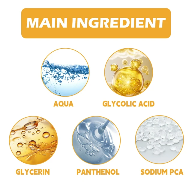 Alt view image 5 of 6 - Fading & Moisturizing Skin, 7% Glycolic Acid Toner for Acne Repair