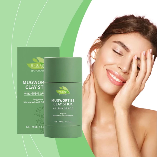 Main image of HANCHOBIT Artemisia B3 Mud Mask Stick Gentle Hydrating Deep Cleansing Refreshing Facial Care