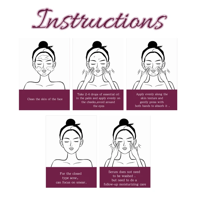 Alt view image 6 of 7 - Hydrate & Firm Skin, Fade Acne Scars & Pores, Qiongya Begonia Noodle Oil - Desalinate